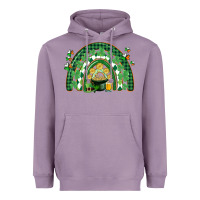 Lavender St. Patrick's rainbow Heavyweight Hoodie - CowGirlArtShop