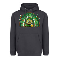 Smoke St. Patrick's rainbow Heavyweight Hoodie - CowGirlArtShop
