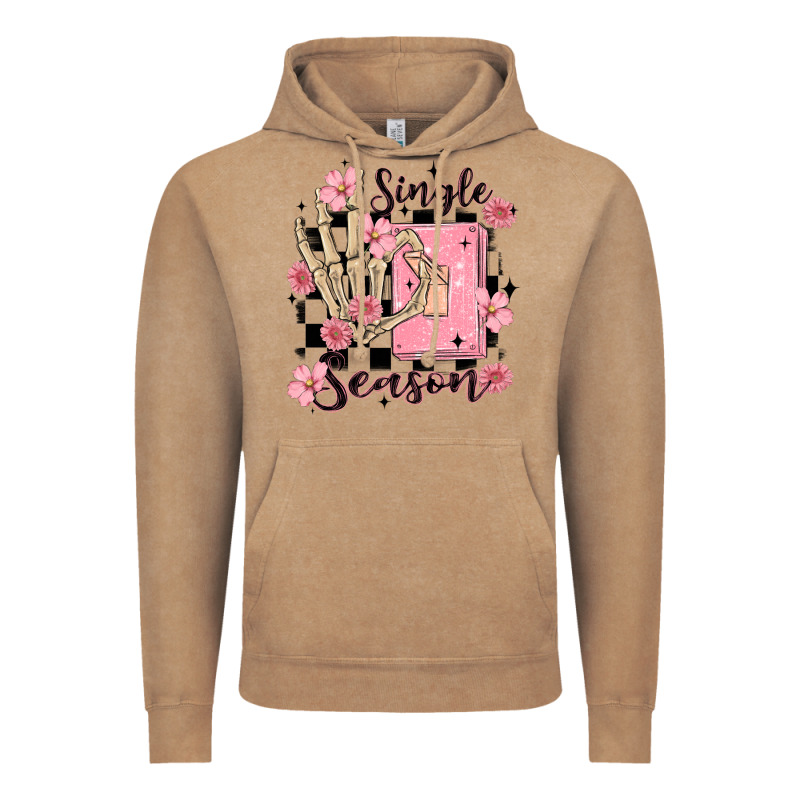 Single Season Vintage Hoodie by MaliasSmallBusiness | Teevron