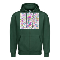 Sports Green mother Zipper Hoodie - TumblerDesignByShophia