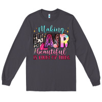 Smoke making hair beautiful is kinda my thing Long Sleeve Tee - LillyAllenDesigns
