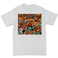 Dove Grey football tumbler Premium Tee - Artiststas