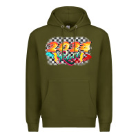 Army Green Race 2024 Premium Hoodie - CowGirlArtShop