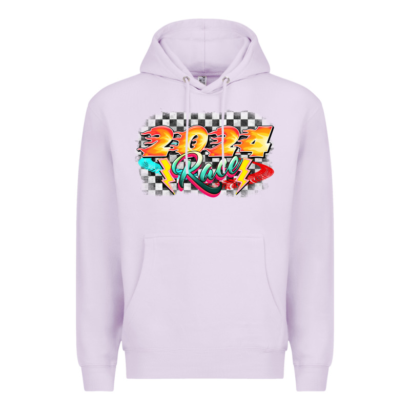 Race 2024 Premium Hoodie by CowGirlArtShop | Teevron