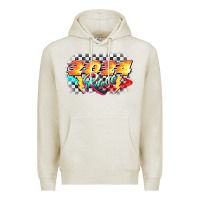 Oatmeal Heather Race 2024 Premium Hoodie - CowGirlArtShop