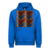 Cobalt leopard 4th of july seamless pattern Urban Hoodie - BundleAndBundleShop