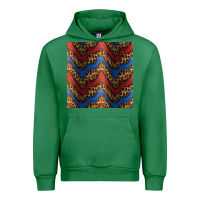 Emerald leopard 4th of july seamless pattern Urban Hoodie - BundleAndBundleShop