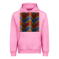 Fuchsia Pink leopard 4th of july seamless pattern Urban Hoodie - BundleAndBundleShop