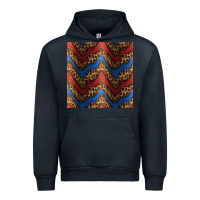 Navy leopard 4th of july seamless pattern Urban Hoodie - BundleAndBundleShop