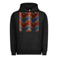 Pigment Black leopard 4th of july seamless pattern Urban Hoodie - BundleAndBundleShop