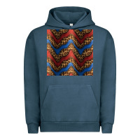 Pigment Midnight Navy leopard 4th of july seamless pattern Urban Hoodie - BundleAndBundleShop