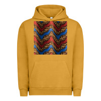 Pigment Peanut Butter leopard 4th of july seamless pattern Urban Hoodie - BundleAndBundleShop
