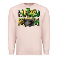 Pale Pink lucky mom St. Patrick's Premium Sweatshirt - HowdyJamesFarm