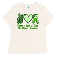Bone peace love cure non hodgkin's lymphoma Ladies Tee - Jasminsmagicworld