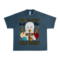 Midnight Navy ain t no ghost but the holy ghost Urban Heavy Tee - MaliasSmallBusiness