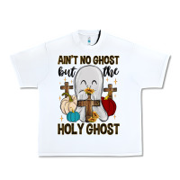 White ain t no ghost but the holy ghost Urban Heavy Tee - MaliasSmallBusiness