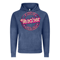 Vintage Denim come on teacher let's go teach Vintage Hoodie - MaliasSmallBusiness