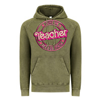 Vintage Olive come on teacher let's go teach Vintage Hoodie - MaliasSmallBusiness