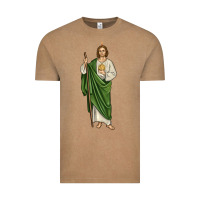 Vintage Coffee san judas1 Vintage Tee - JahusDesignShop