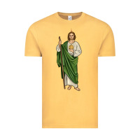 Vintage Mustard san judas1 Vintage Tee - JahusDesignShop