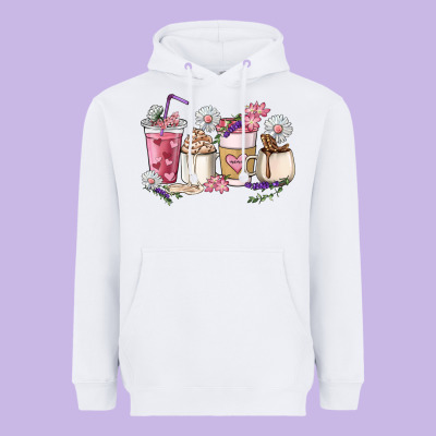 Mama Coffee Cup Mother's Day Heavyweight Hoodie Designed By Howdyjamesfarm