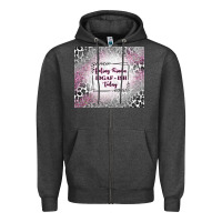 Charcoal Heather feeling kinda idgaf ish today with leopard Zipper Hoodie - TumblerDesignByShophia