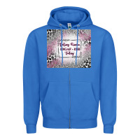 True Royal feeling kinda idgaf ish today with leopard Zipper Hoodie - TumblerDesignByShophia