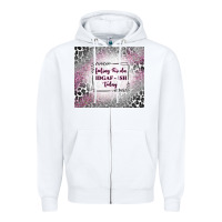 White feeling kinda idgaf ish today with leopard Zipper Hoodie - TumblerDesignByShophia