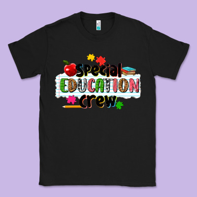 Special Education Crew Classic Tee Designed By Nancycooperartshop