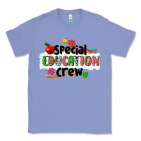 Colony Blue special education crew Classic Tee - NancyCooperArtShop