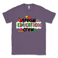 Lavender special education crew Classic Tee - NancyCooperArtShop