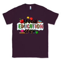 Plum special education crew Classic Tee - NancyCooperArtShop