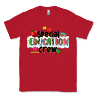 Red special education crew Classic Tee - NancyCooperArtShop