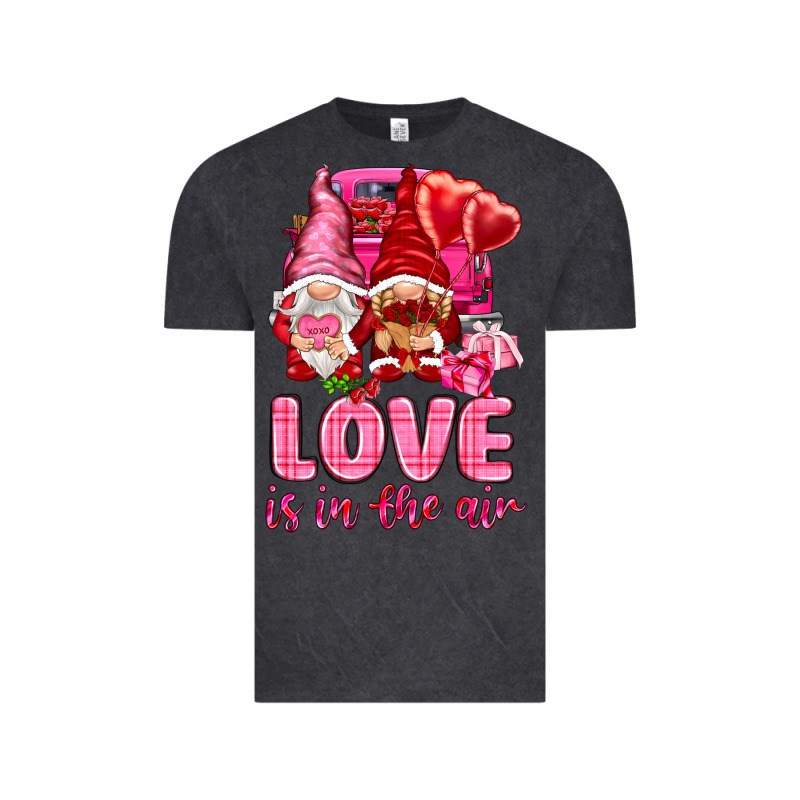 Love Is In The Air With Gnomies Vintage Tee by NancyCooperArtShop | Teevron