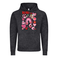 Vintage Black cute valentines day Vintage Hoodie - MaliasSmallBusiness