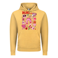 Vintage Mustard cute valentines day Vintage Hoodie - MaliasSmallBusiness