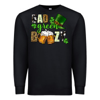 Black Bad green boozy St. Patrick's Day Premium Sweatshirt - CowGirlArtShop