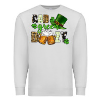 Dove Grey Bad green boozy St. Patrick's Day Premium Sweatshirt - CowGirlArtShop
