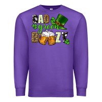 Purple Bad green boozy St. Patrick's Day Premium Sweatshirt - CowGirlArtShop
