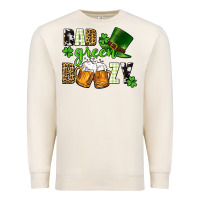 Sandshell Bad green boozy St. Patrick's Day Premium Sweatshirt - CowGirlArtShop