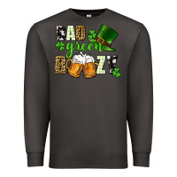 Smoke Bad green boozy St. Patrick's Day Premium Sweatshirt - CowGirlArtShop