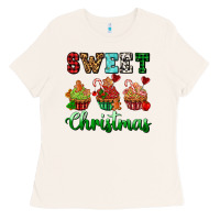 Bone sweet Christmas with cupcake Ladies Tee - AdoDesignShop