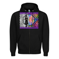 Gothic Girl Horror Family Zipper Hoodie | Teevron