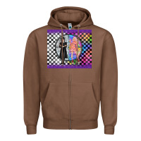 Chestnut gothic girl horror family Zipper Hoodie - TumblerDesignByShophia
