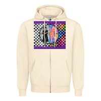 Sandshell gothic girl horror family Zipper Hoodie - TumblerDesignByShophia