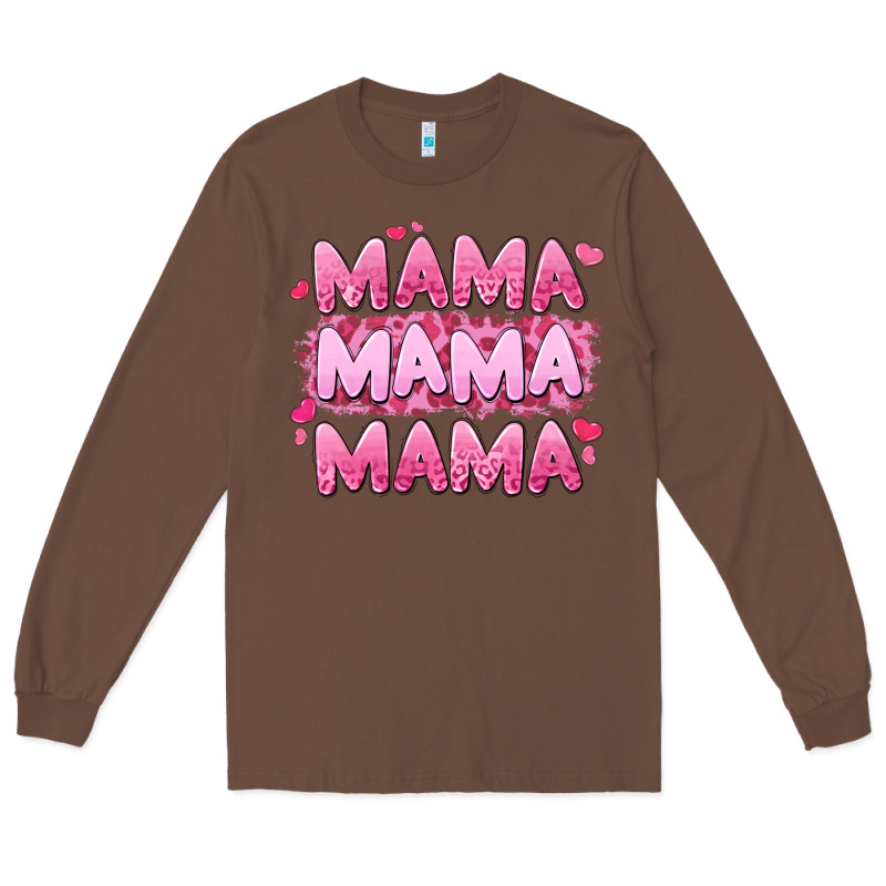 Mama Mama Mama Valentine's Day Long Sleeve Tee by LillyAllenDesigns | Teevron