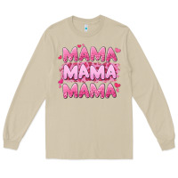 Mushroom mama mama mama valentine's day Long Sleeve Tee - LillyAllenDesigns