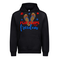 Flip Flops And Freedom Urban Hoodie | Teevron