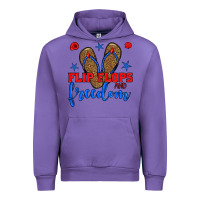 Tulip flip flops and freedom Urban Hoodie - BundleAndBundleShop