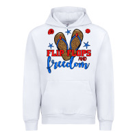 White flip flops and freedom Urban Hoodie - BundleAndBundleShop